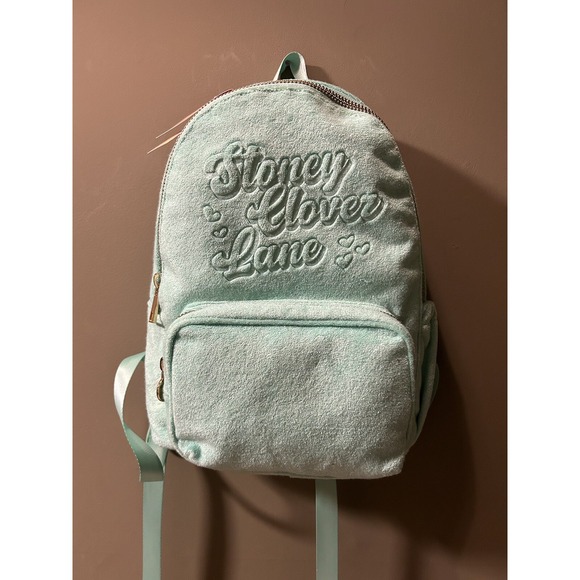 Stoney Clover Lane x Target Terry Cloth Embossed Backpack Collaboration Beach - Picture 1 of 4